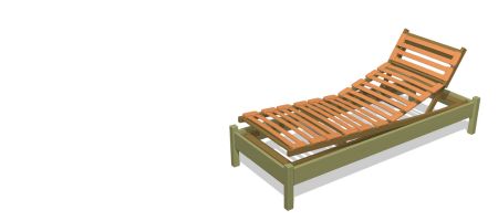 Verstelbare lattenbodem